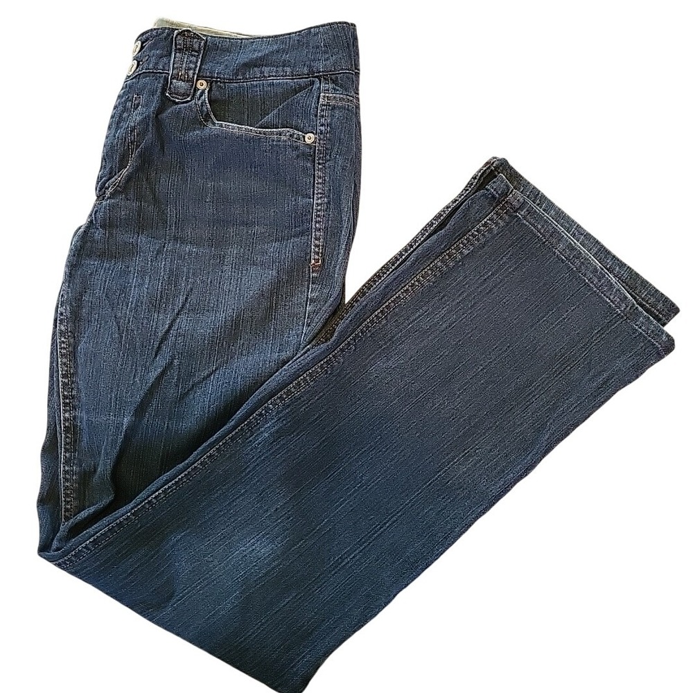 Department Of Peace Women's 8 Bootcut Blue Jeans 5 Pockets‎ EUC Y2K